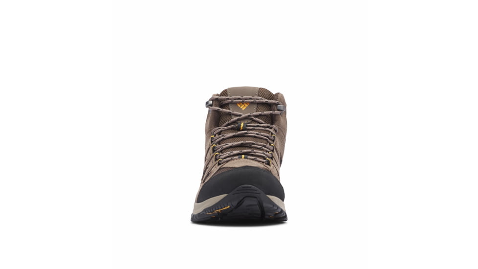 Columbia Crestwood Mid Waterproof Hiking Boot - Mens, Cordovan/Squash, 11.5, 176ovah8
