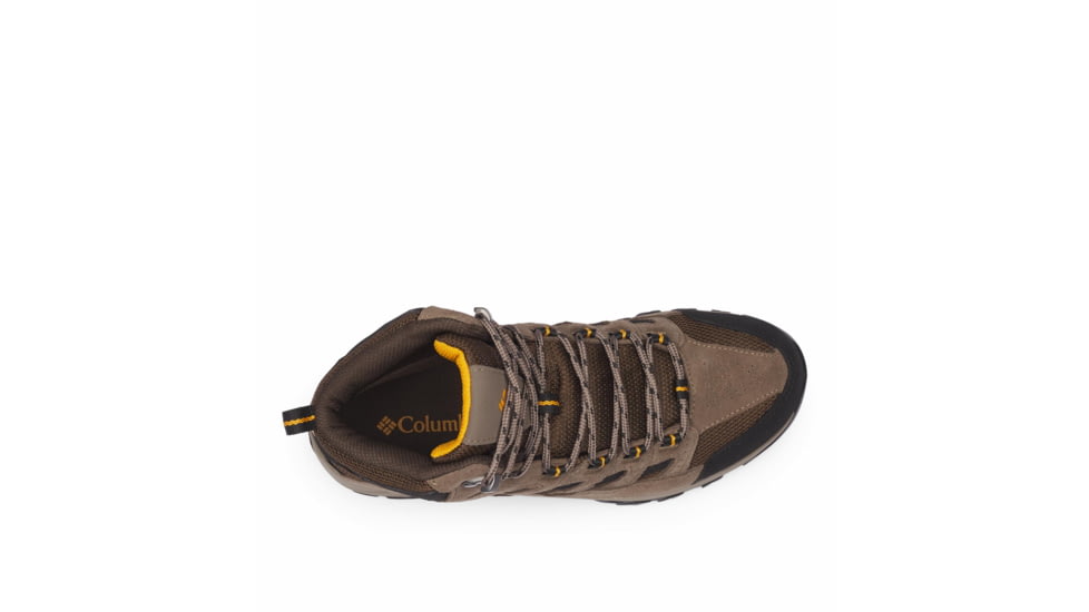 Columbia Crestwood Mid Waterproof Hiking Boot - Mens, Cordovan/Squash, 11.5, 176ovah8