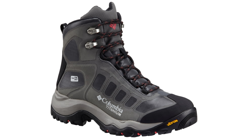 Columbia Daska Pass III Titanium OutDry Extreme Hiking Boot - Women's-Black/Sunset-Medium-6