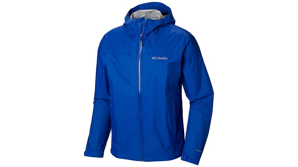 Columbia EvaPOURation - Jacket - Mens, Azul, Large, 1562681437-L