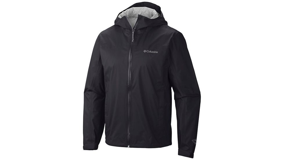 Columbia EvaPOURation - Jacket - Mens, Black, Medium, 1562681010-M