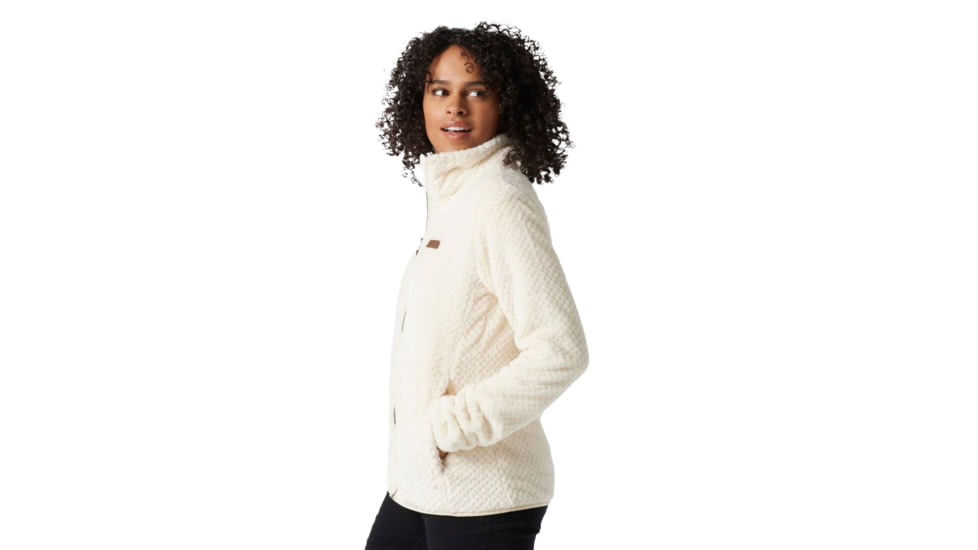 Columbia Fire Side II Sherpa Full Zip Fleece - Womens, Chalk, Medium, 1819791191ChalkM