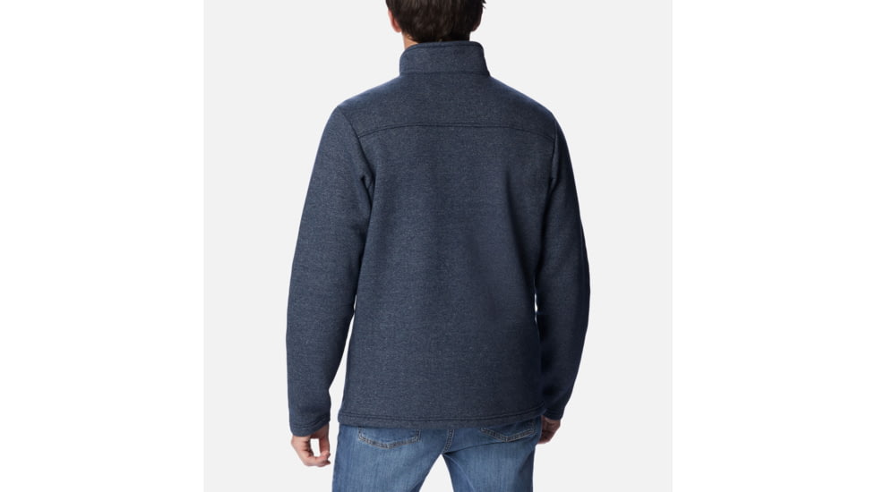 Columbia Great Hart Mountain III Half Zip Sweatshirt - Mens, Collegiate Navy Heather, 2XL, 1625231465-XXL