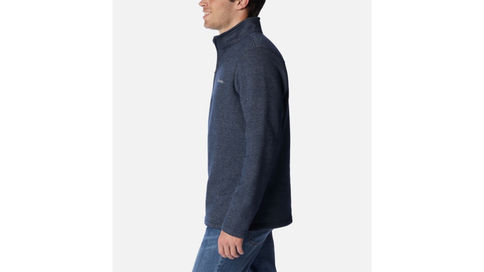 Columbia Great Hart Mountain III Half Zip Sweatshirt - Mens, Collegiate Navy Heather, 2XL, 1625231465-XXL