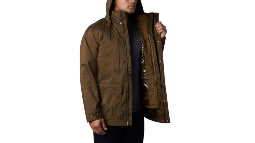 Columbia Horizons Pine Interchange Jacket - Mens, Olive Green, Large, 1625221319-L