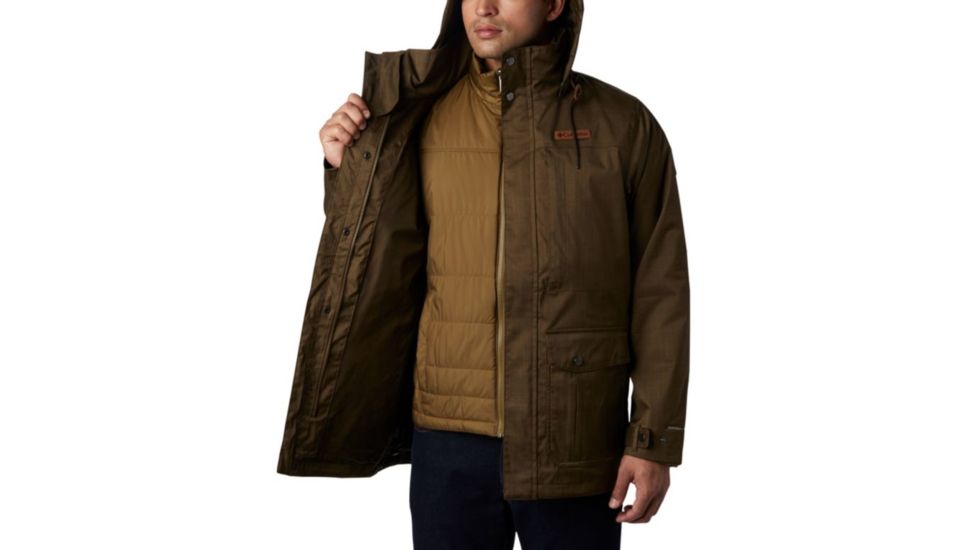 Columbia Horizons Pine Interchange Jacket - Mens, Olive Green, Large, 1625221319-L