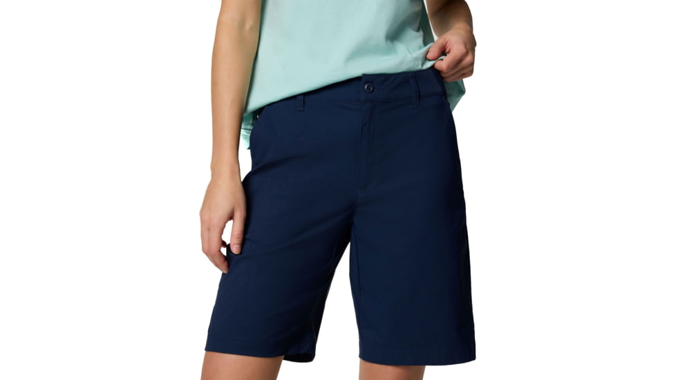 Columbia Leslie Falls Long Short II - Womens, Collegiate Navy, 8 9, 2119191464-464-8-9