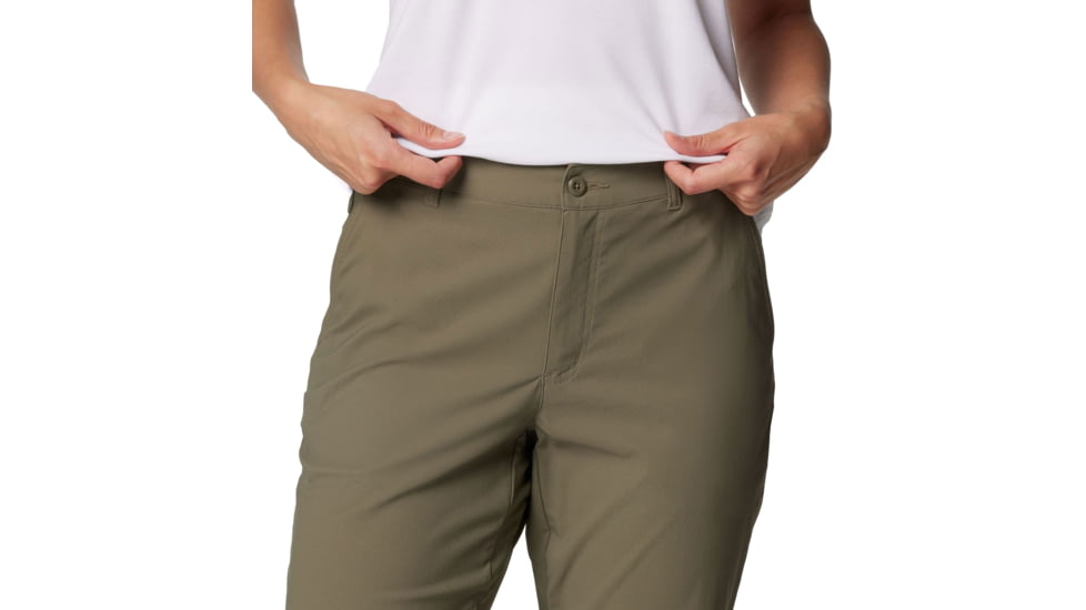 Columbia Leslie Falls Pant II - Womens, Stone Green, 2 R, 2087081397-397-2-R