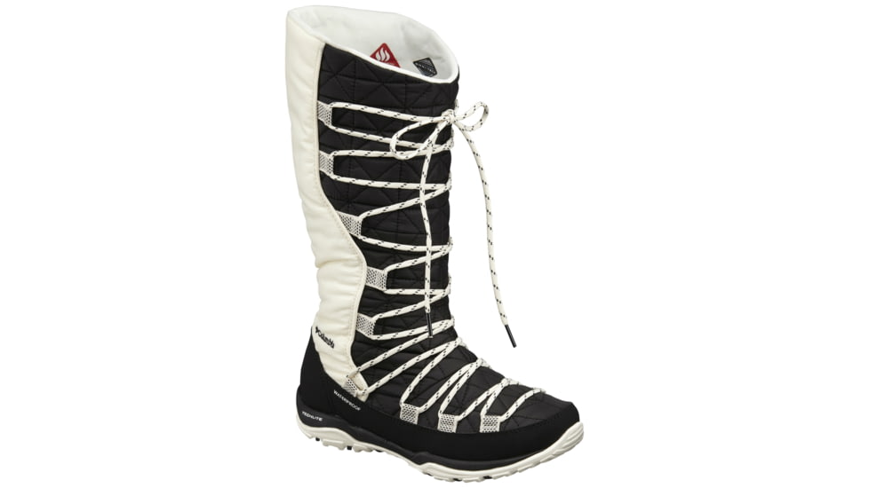 Columbia Loveland Omni-Heat Winter Boot - Women's-Black/Sea Salt-Medium-10