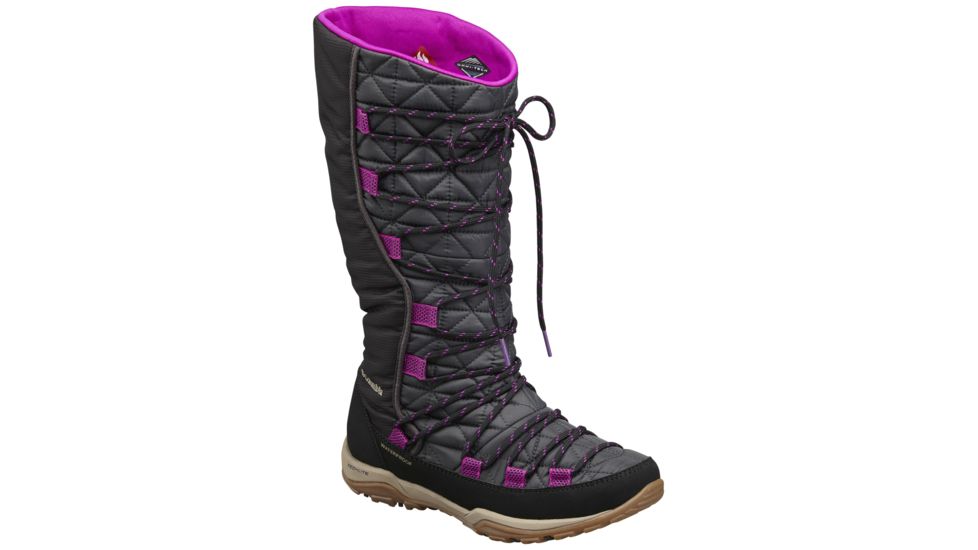 Columbia Loveland Omni-Heat Winter Boot - Women's-Shark/Plum-Medium-6