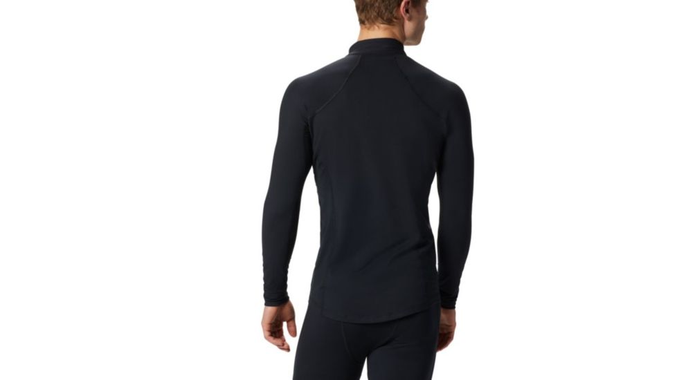 Columbia Midweight Stretch Long Sleeve Half Zip, Black, 2XL - Mens, 1638571010-XXL