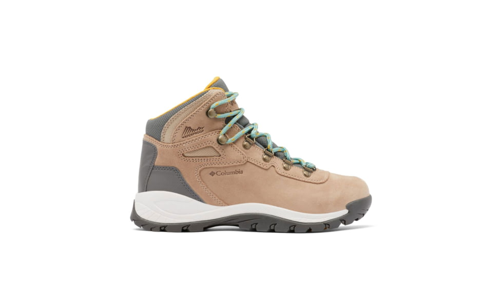 Columbia Newton Ridge Plus Waterproof Amped Hiking Boot - Womens, Oxford Tan/Dusty Green, 10.5US, 1718821213OTanDstGn10.5