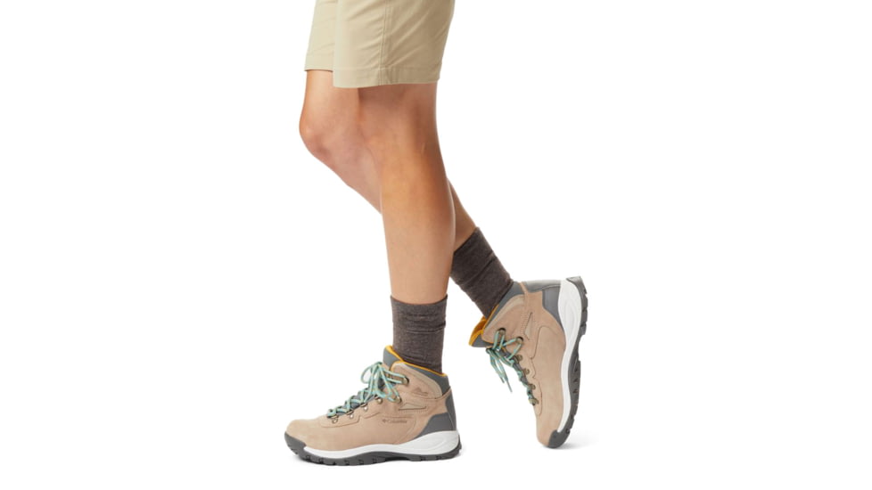 Columbia Newton Ridge Plus Waterproof Amped Hiking Boot - Womens, Oxford Tan/Dusty Green, 10.5US, 1718821213OTanDstGn10.5