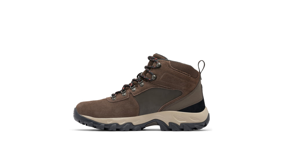 Columbia Newton Ridge Plus II Suede Waterproof Hiking Boot - Mens, Cordovan/Spice, 11, 1746411-233-11