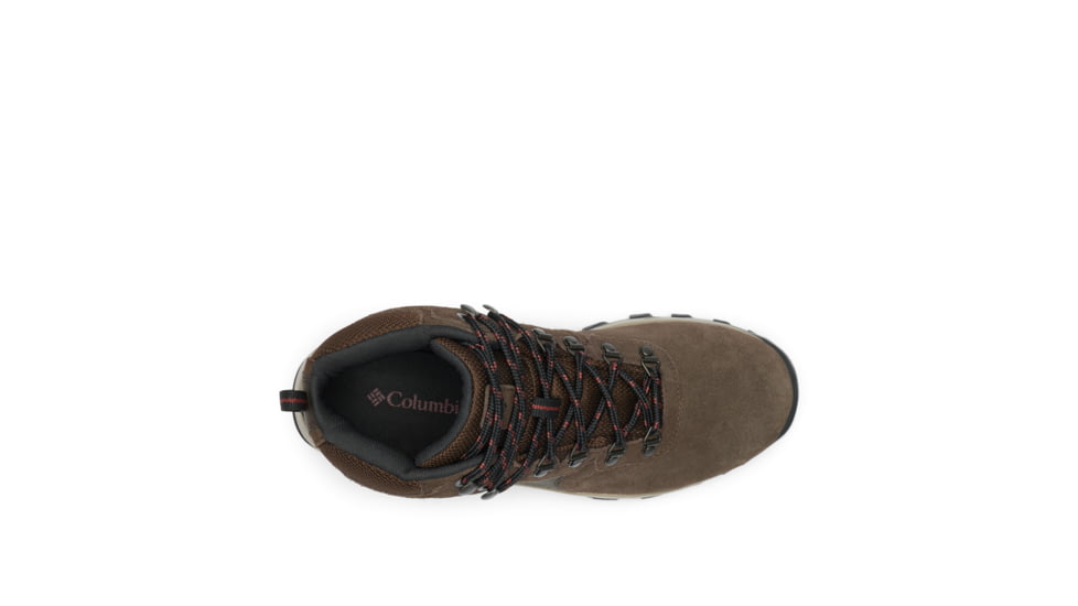 Columbia Newton Ridge Plus II Suede Waterproof Hiking Boot - Mens, Cordovan/Spice, 11, 1746411-233-11