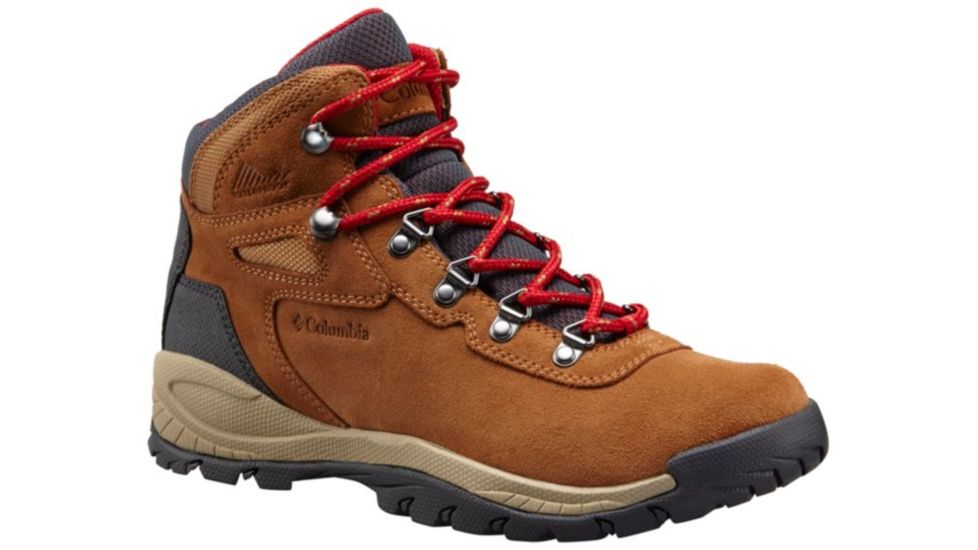 Columbia Newton Ridge Plus Waterproof Amped Hiking Boot - Womens, Elk/Mountain Red, 9.5 US Wide 1718822286-095
