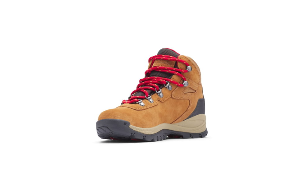 Columbia Newton Ridge Plus Waterproof Amped Hiking Boot - Womens-Elk/Mountain Red-Medium-6.5