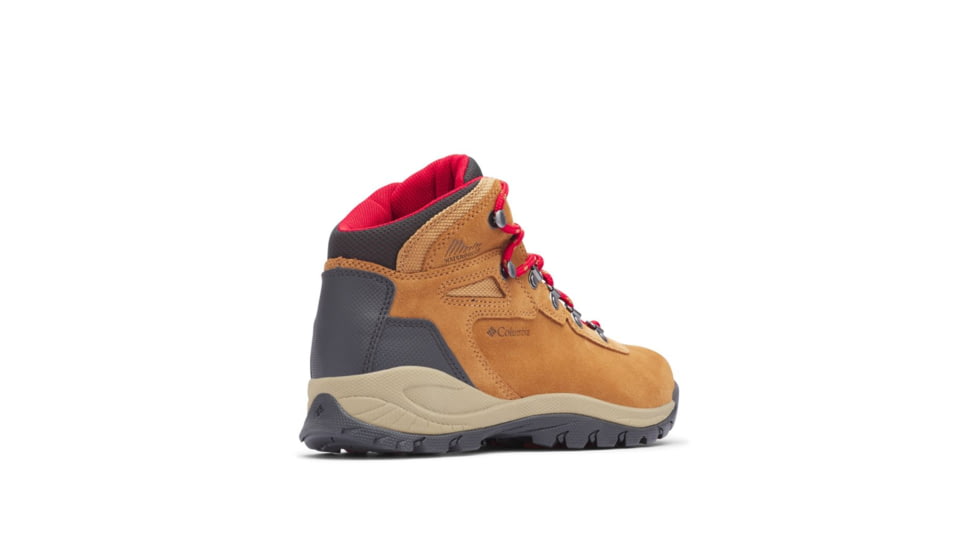 Columbia Newton Ridge Plus Waterproof Amped Hiking Boot - Women's, Elk/Mountain Red, 6.5US, 1718821286Elk,MntnRd6.5
