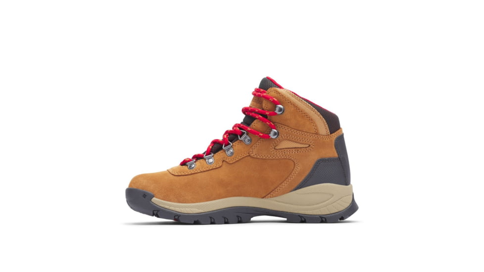 Columbia Newton Ridge Plus Waterproof Amped Hiking Boot - Womens-Elk/Mountain Red-Medium-6.5