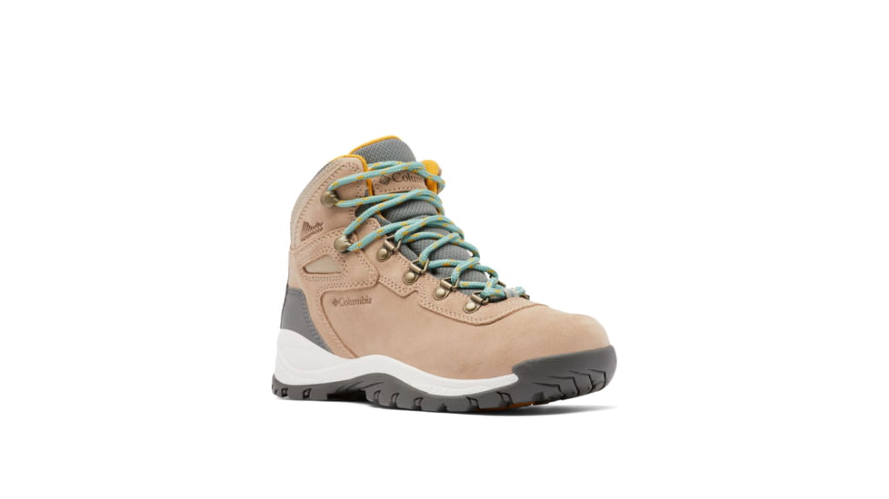 Columbia Newton Ridge Plus Waterproof Amped Hiking Boot - Womens, Oxford Tan/Dusty Green, 11US, 1718821213OxrdTan,DstGn11