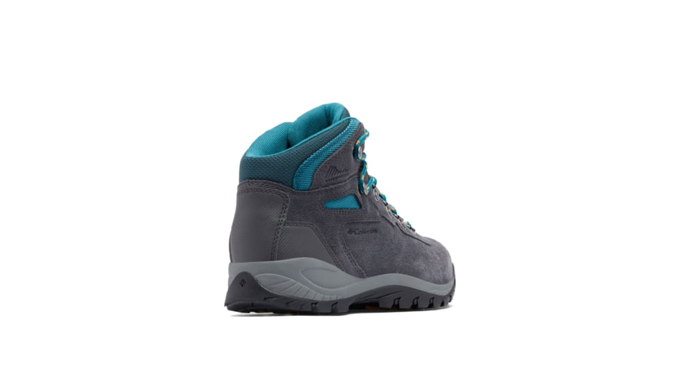 Columbia Newton Ridge Plus Waterproof Amped Hiking Boot - Womens, Shark/River Blue, 9.5US, 1718821013Shk,RvrBl9.5
