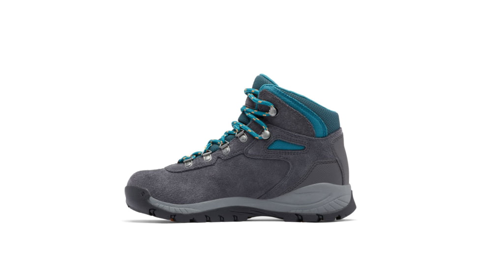 Columbia Newton Ridge Plus Waterproof Amped Hiking Boot - Womens, Shark/River Blue, 9.5US, 1718821013Shk,RvrBl9.5