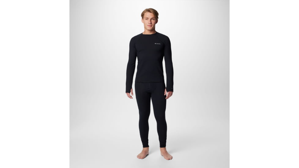 Columbia Omni-Heat Helix Baselayer Crew - Mens, Black, Large, 2095011010-L
