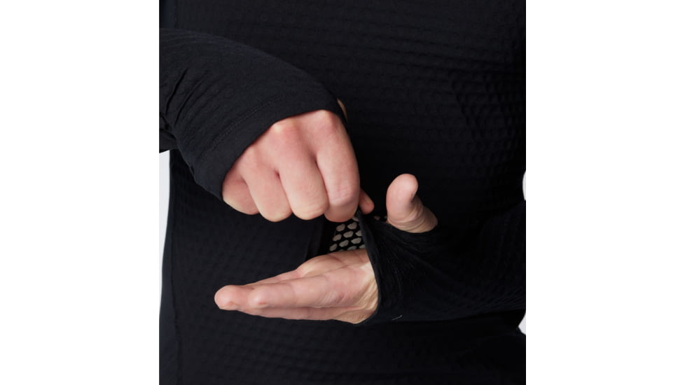 Columbia Omni-Heat Helix Baselayer Crew - Mens, Black, Large, 2095011010-L