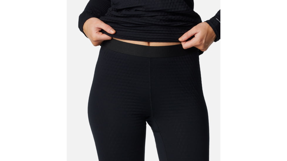 Columbia Omni Heat Helix Baselayer Tight - Womens, Black, Small, Regular, 2086561010-S R
