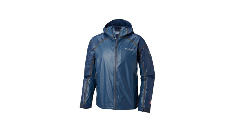 Columbia OutDry Ex Gold Tech Shell - Mens, Dark Mountain/Collegiate Navy, 1X, 1722804478-1X