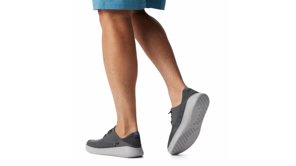 Columbia PFG Boatside Relaxed Shoes - Mens, Grill/Mountain, 9.5, 2063071028Grill, Mountain9,5