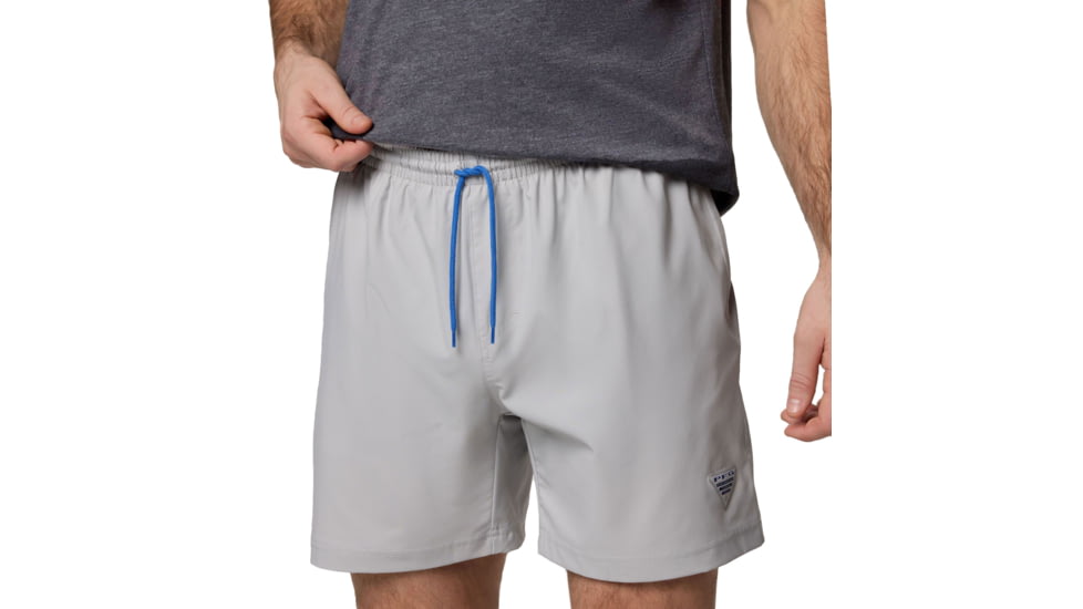 Columbia PFG Rambler Water Short - Mens, Cool Grey, XXL 8, 2078861019-019-XXL-8
