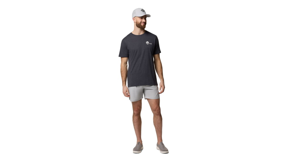 Columbia PFG Rambler Water Short - Mens, Cool Grey, XXL 8, 2078861019-019-XXL-8