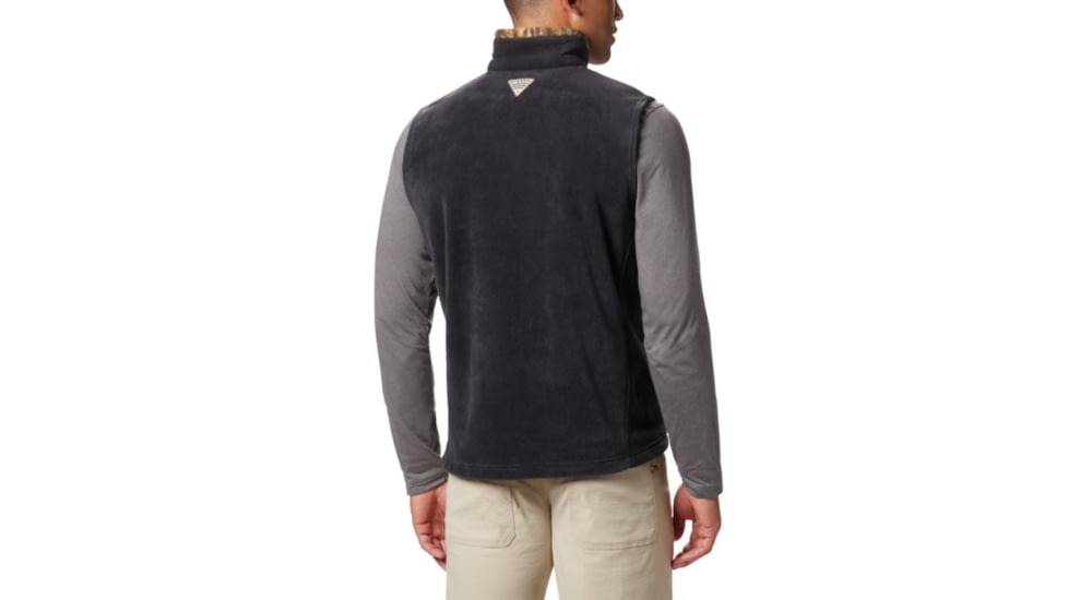 Columbia PHG Fleece Vest, Black, RT Edge, M - Mens, 1625601011-M
