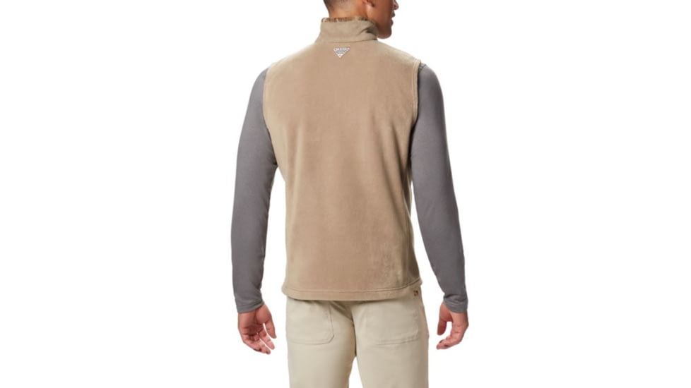Columbia PHG Fleece Vest, Flax, RT Edge, 2XL - Mens, 1625601251-XXL