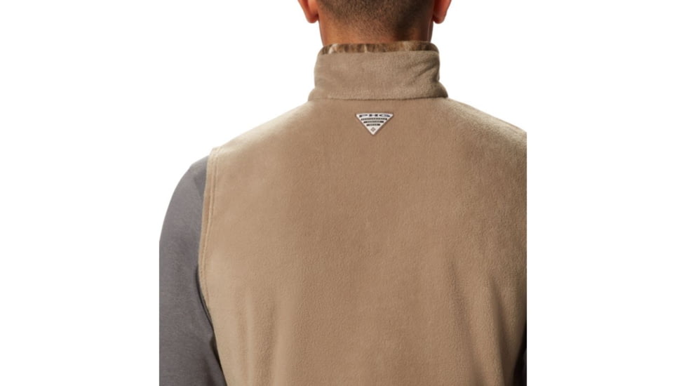 Columbia PHG Fleece Vest, Flax, RT Edge, 2XL - Mens, 1625601251-XXL