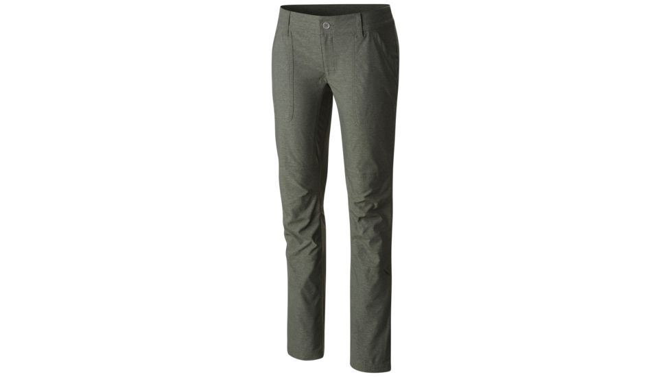 Columbia Pilsner Peak Hiking Pant - Womens, Gravel Oxford, Size 12, Long Inseam 167445133912