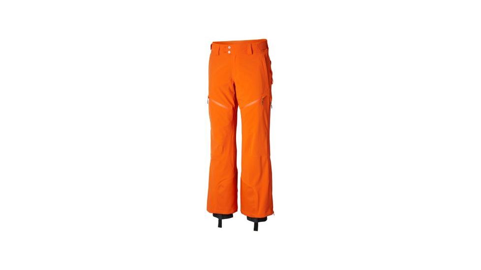 Columbia Powder Keg II Pant - Mens, Backcountry Orange, 2XL, Regular Inseam, 1823131866-XXL-R