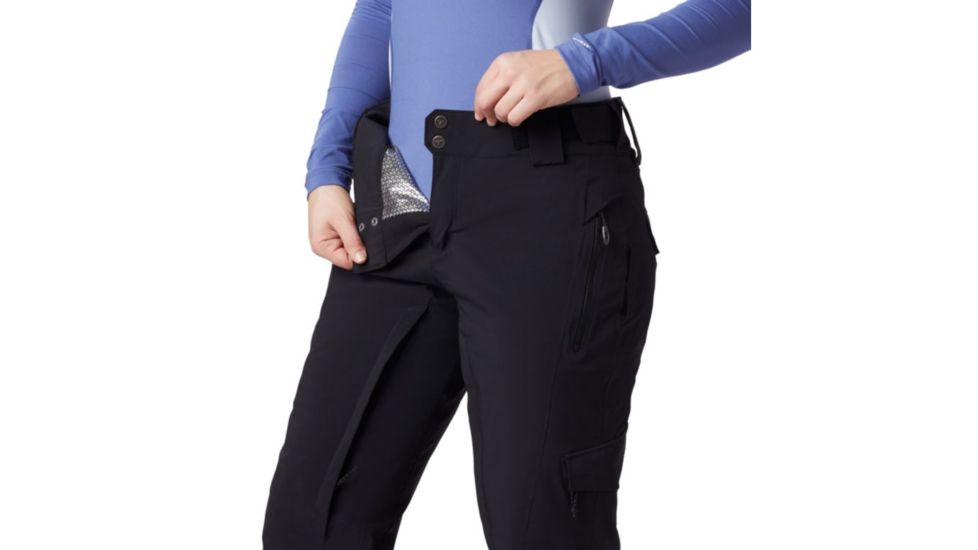 Columbia Powder Keg II Pant - Womens, Black, Small Waist, Regular Inseam, 1823061010-S