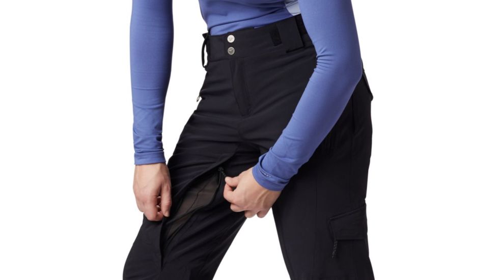 Columbia Powder Keg II Pant - Womens, Black, Small Waist, Regular Inseam, 1823061010-S