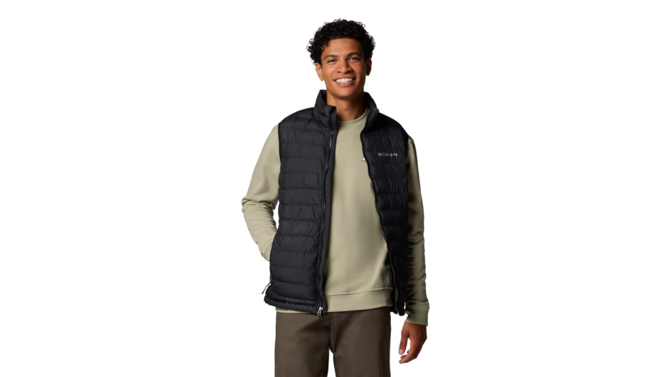 Columbia Powder Lite II Vest - Mens, Black, S, 2086971-010-S