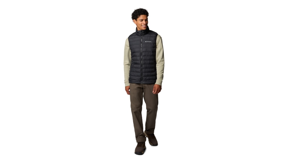 Columbia Powder Lite II Vest - Mens, Black, S, 2086971-010-S