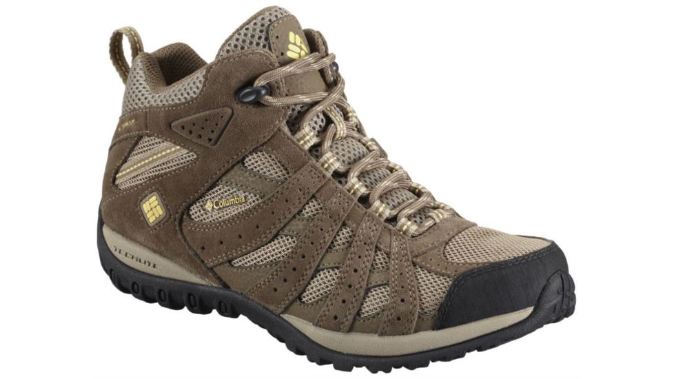 Columbia Redmond Mid Waterproof Hiking Boot - Women's-Oxford Tan/Sunlit-Medium-11 US
