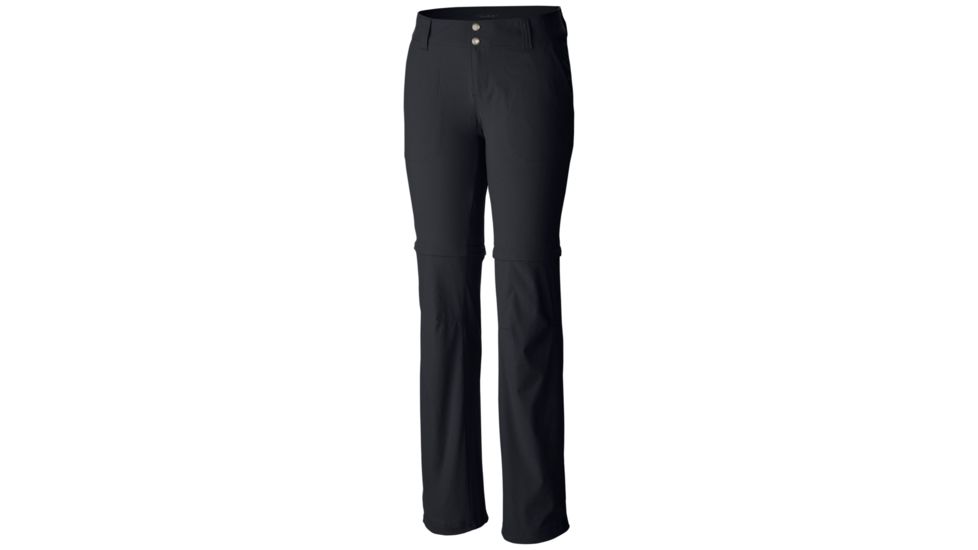 Columbia Saturday Trail II Convertible Pant - Womens, Black, Size 2, 32in Inseam 15798510102