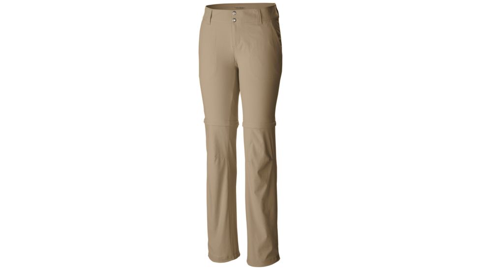Columbia Saturday Trail II Convertible Pant - Womens, British Tan, Size 16, 34in Inseam 157985126516