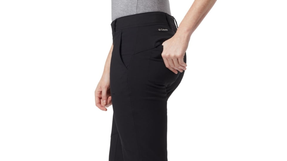 Columbia Saturday Trail II Stretch Lined Pant, Black, 2, Regular Inseam - Womens, 1561061010-2-R