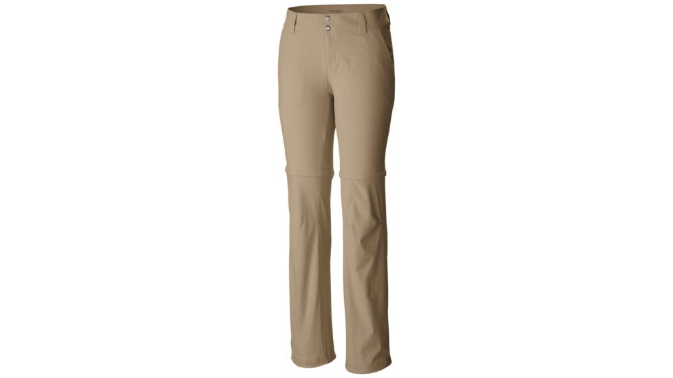 Columbia Saturday Trail ll Stretch Convertible Pant - Women's-British Tan-Regular Inseam-8