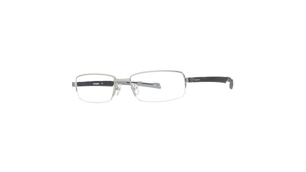 Columbia Sawtooth Eyeglass Frames - Frame Matte Silver/Grey, Size 51/18mm CBSAWTOOTH03
