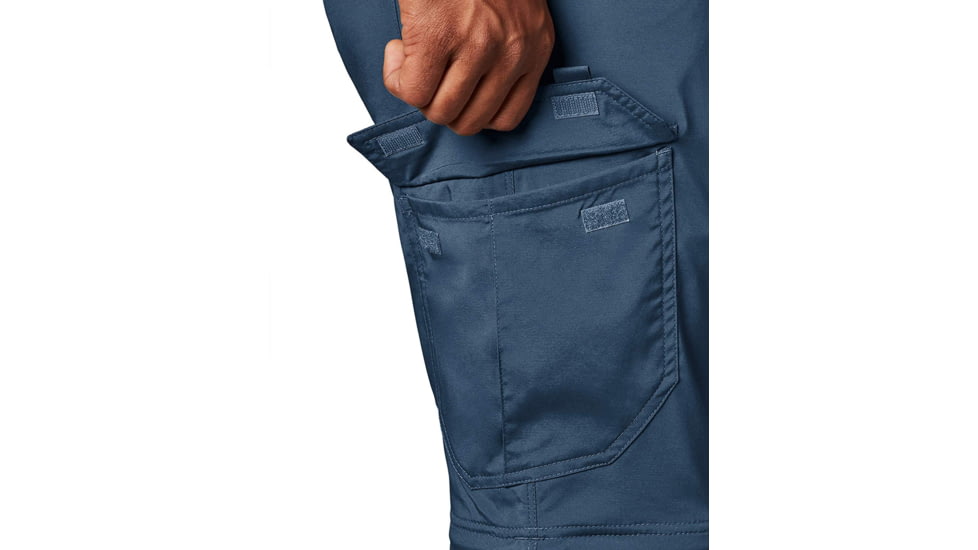 Columbia Silver Ridge Convertible Pant - Big, Dark Mountain, 42, 28 - Mens, 1441675478-42-28