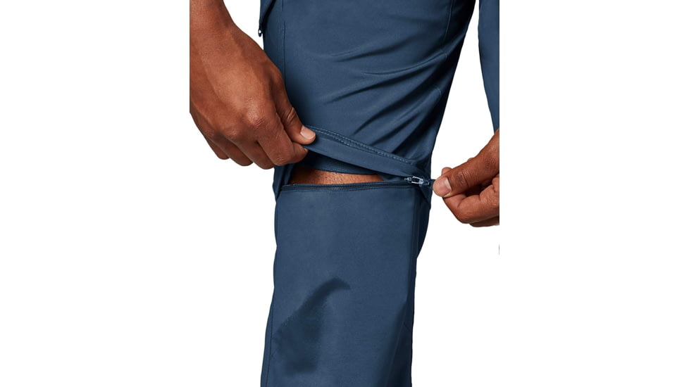 Columbia Silver Ridge Convertible Pant - Big, Dark Mountain, 42, 28 - Mens, 1441675478-42-28